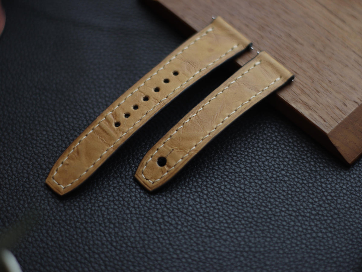 BRANDY (BEACH) - FULL STITCHED WATCH STRAPS grip
