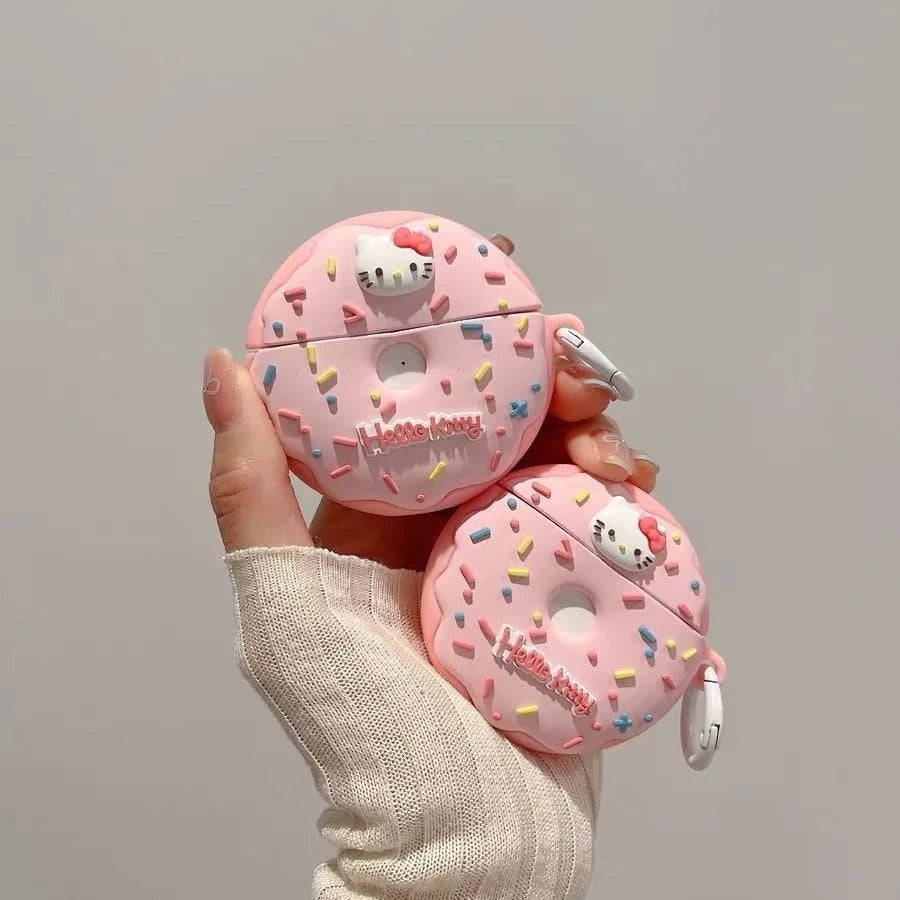 Hello Kitty Donut Airpods Case-GRIP grip