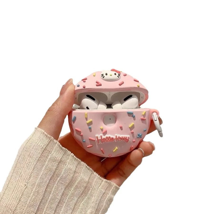 Hello Kitty Donut Airpods Case-GRIP grip