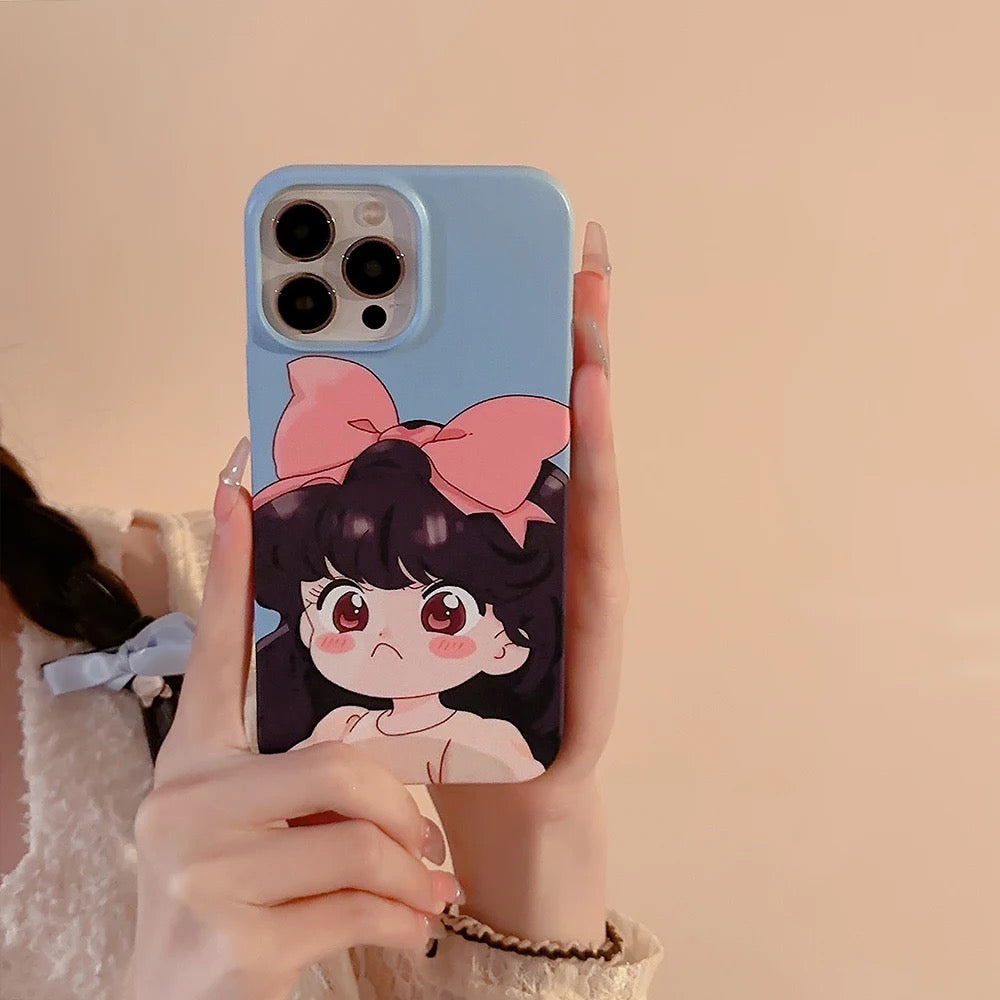 Angry Girl Phone Case- Grip grip
