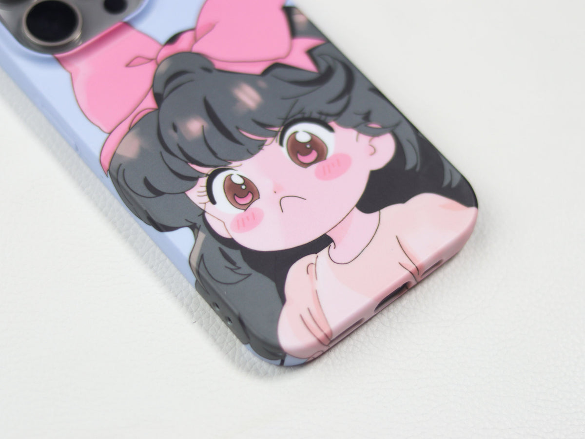 Angry Girl Phone Case- Grip grip