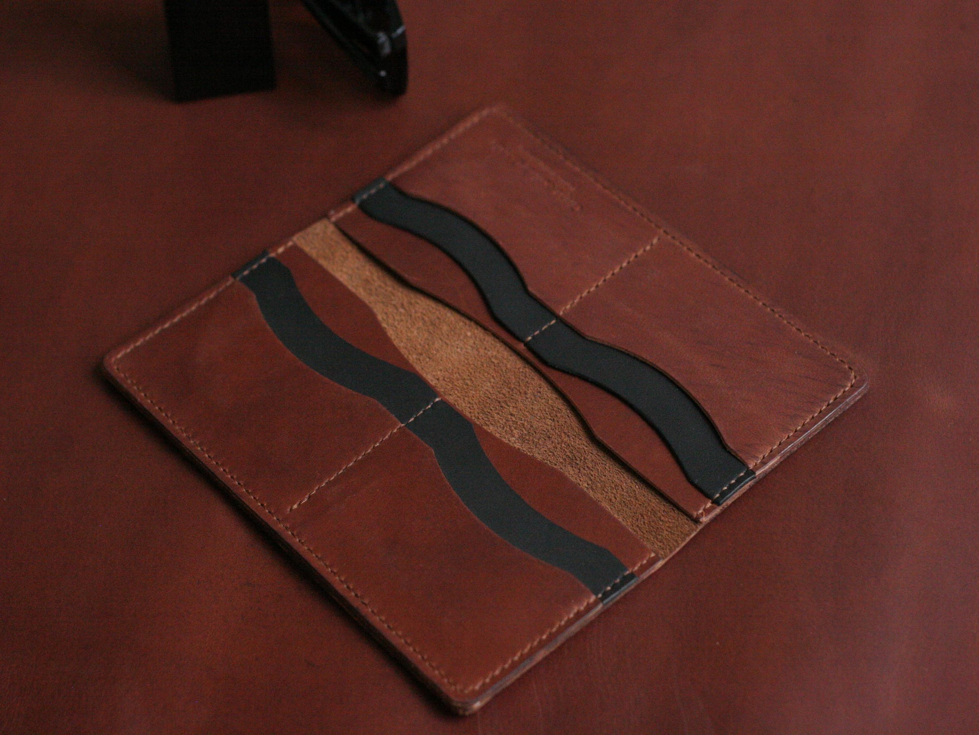 Men's Leather Long Wallet tawny brown GRIP LEATHER GOODS