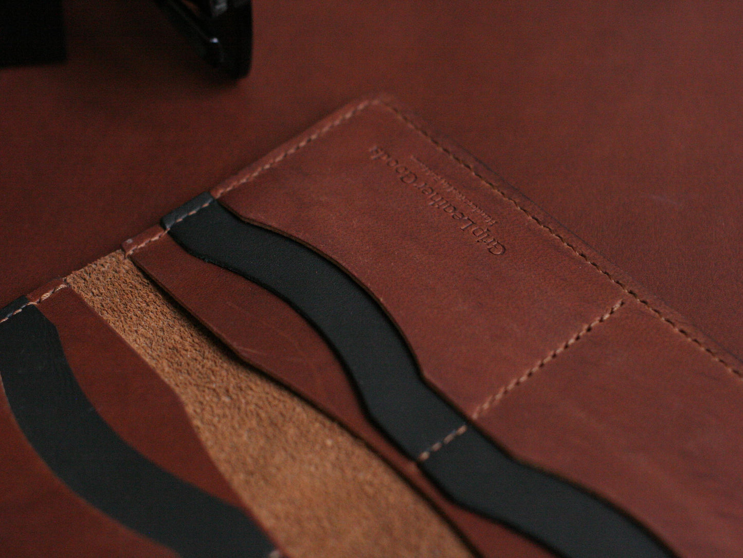 Men's Leather Long Wallet tawny brown GRIP LEATHER GOODS